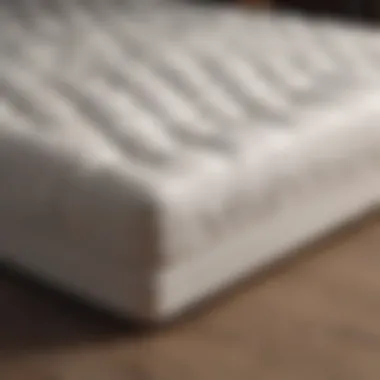 A well-structured mattress showcasing firmness