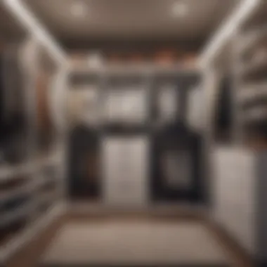 Transforming Your Closet Space A before and after comparison of a closet space