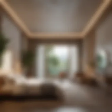 Sustainable Serenity in Bedroom Spaces Sustainable bedroom showcasing eco-friendly materials and designs