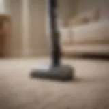 Efficient stick vacuum designed for pet hair removal