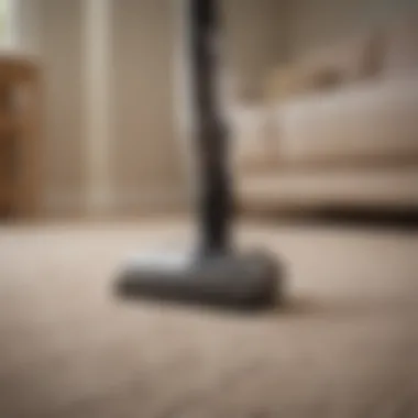 Efficient stick vacuum designed for pet hair removal