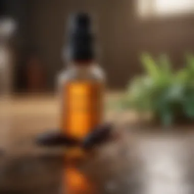 Essential oils effective against cockroaches