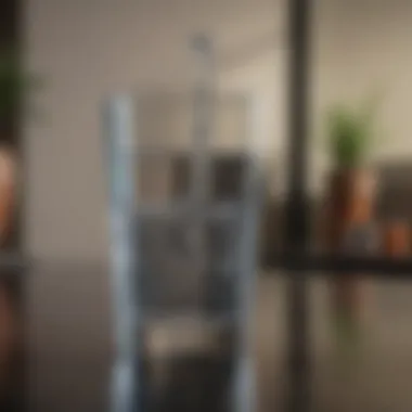 Clean Glass of Filtered Water A clean glass of filtered water