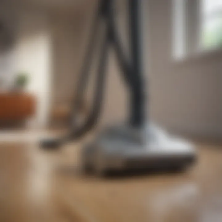 An innovative design of a modern vacuum cleaner