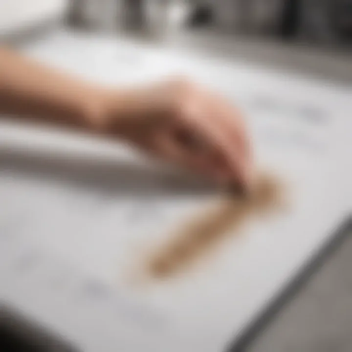 A step-by-step guide illustrated on a whiteboard