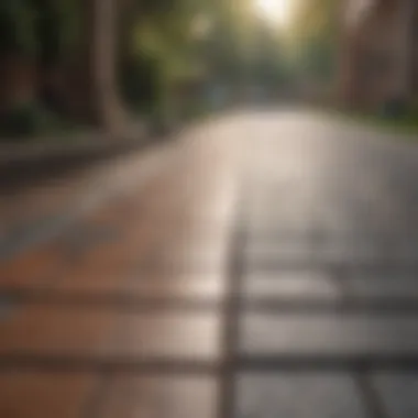 Before and After: Transforming Pavers Before and after cleaning pavers