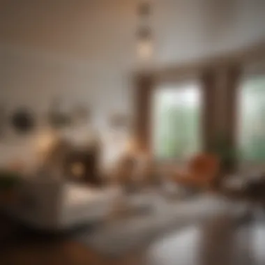 Cozy Living Space with Installed Globe Pendant Light Globe Pendant Light installation in a cozy living space