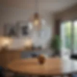 Sleek design of Better Homes and Gardens Globe Pendant Light enhancing modern interiors