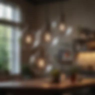 Diverse Styles of Globe Pendant Lights Diverse styles of Globe Pendant Lights displayed in a showroom