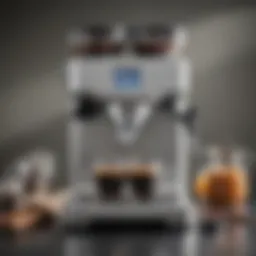 Breville Grind Control Coffee Maker showcasing its sleek design