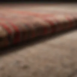 Luxurious carpet selection showcasing various textures and colors