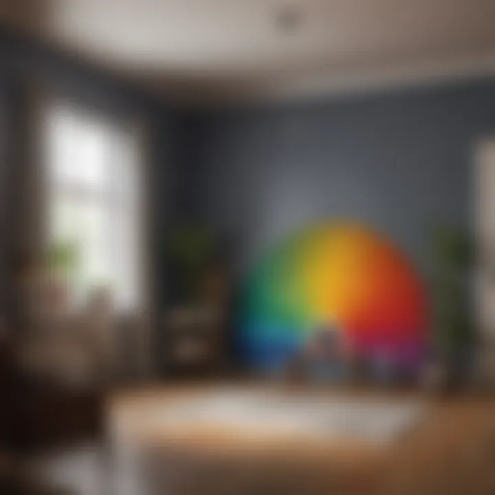 An infographic explaining color theory basics for painting