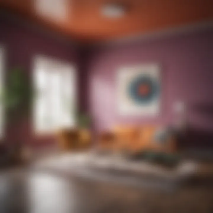 Color palette demonstrating the psychology of color in design