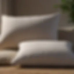 Dimensions comparison of standard and king pillows