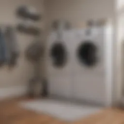 Clean and organized dryer vent setup