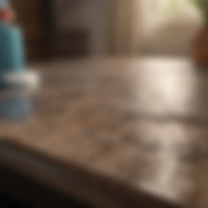 Cleaning materials suited for various furniture types