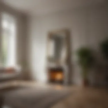 The Final Flourish Completed room showcasing fresh paint