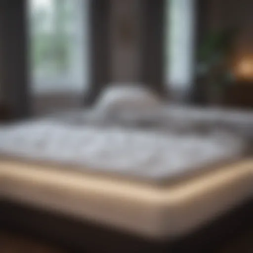 Innovative cooling mattress with breathable fabric