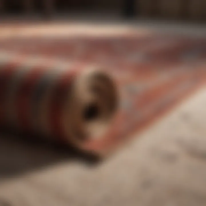 Visual representation of cost breakdown in carpet installation