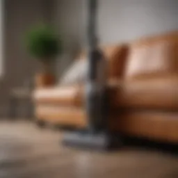 An innovative couch cleaner vacuum showcasing advanced features.