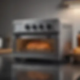 Cuisinart Air Fryer Toaster Oven Small showcasing its sleek design