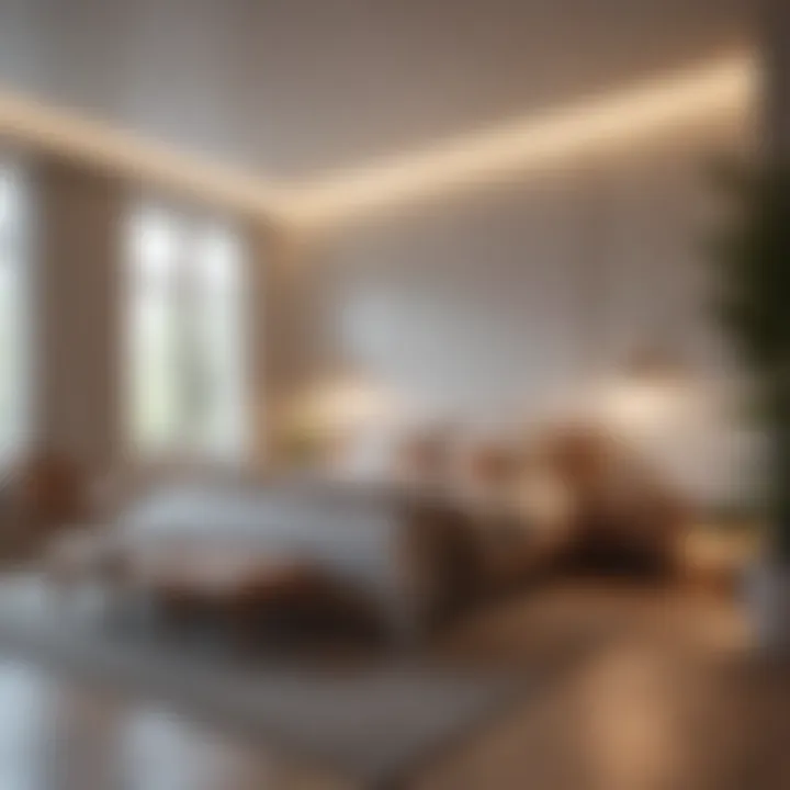 Functional bedroom layout showcasing space optimization strategies