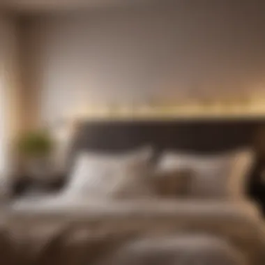 Ambient Lighting for Serenity Ambient lighting creating a cozy atmosphere