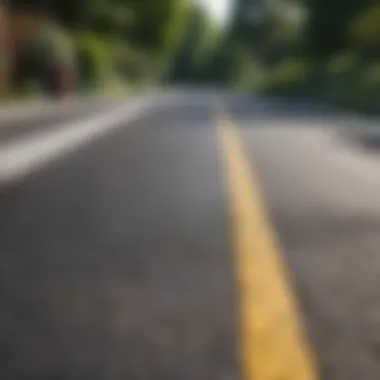 Variety of materials for constructing asphalt walkways
