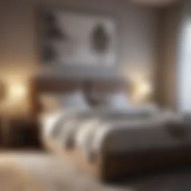 Creating a Comfortable Sleep Environment A serene bedroom environment with a comfortable mattress