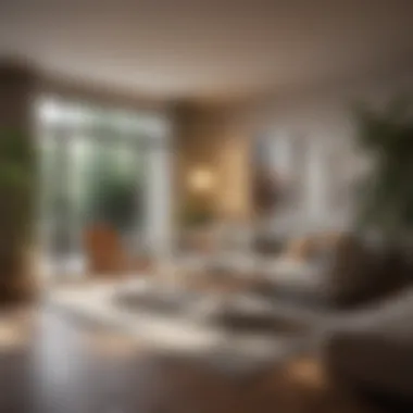 Innovative Space Planning for Living Room Sketch illustrating innovative space planning for a cozy living room