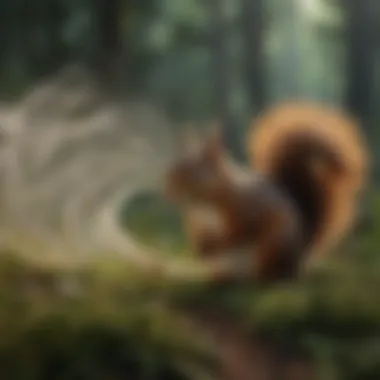 Acoustic Waves for Squirrel Deterrence Acoustic waves designed to repel squirrels
