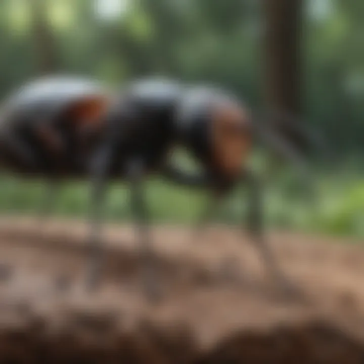 Chemical treatments for carpenter ant control