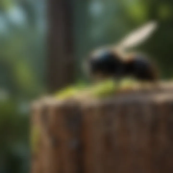 Natural repellent options for carpenter bees