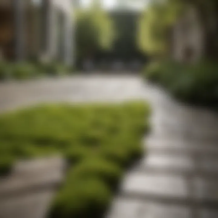 A clean and well-maintained outdoor space with pavers free of moss