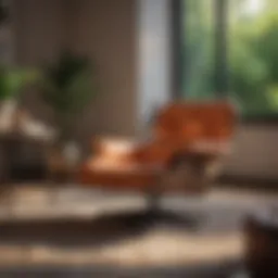 Luxurious alternative lounge chair design