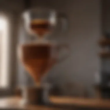 Variety of materials used in coffee drip pots