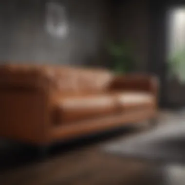 Luxurious Leather Sofa Design Luxurious leather sofa showcasing modern design