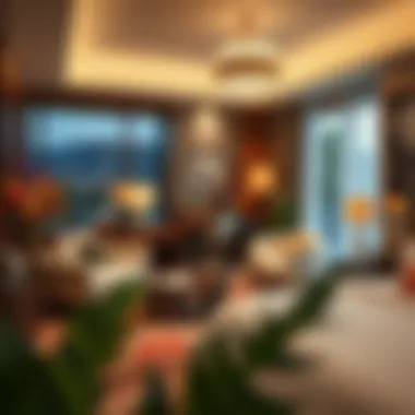 Luxurious Guest Room Luxurious guest room highlighting unique decor and cultural influences