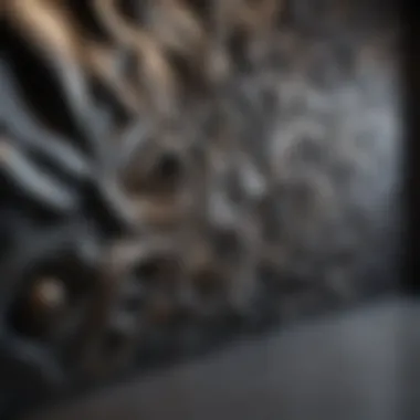 Contemporary Abstract Wall Design Contemporary abstract wall design
