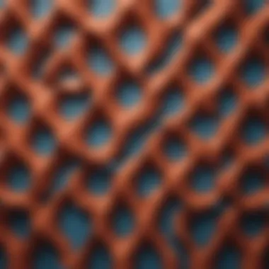 Vibrant Geometric Wall Pattern Vibrant geometric wall pattern
