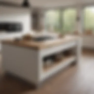 Multifunctional Kitchen Island with Storage Multifunctional kitchen island with integrated storage