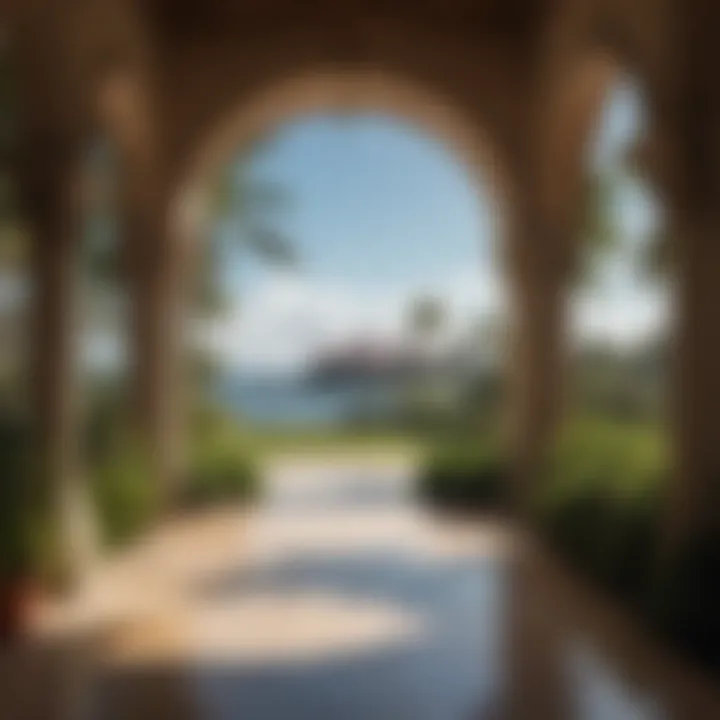 Stunning view of the Mar-a-Lago estate against the backdrop of Florida's coastline