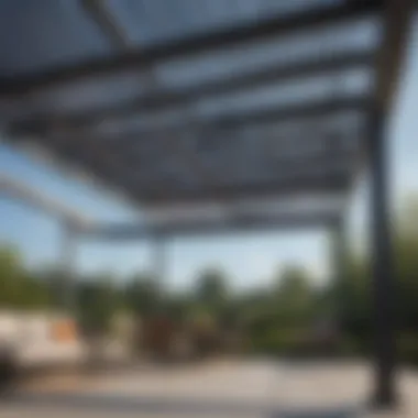 Adjustable Louvered Roof for Metal Pergolas Metal pergola featuring adjustable louvered roof