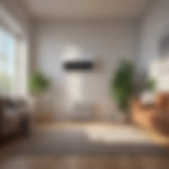 Various types of room air conditioners