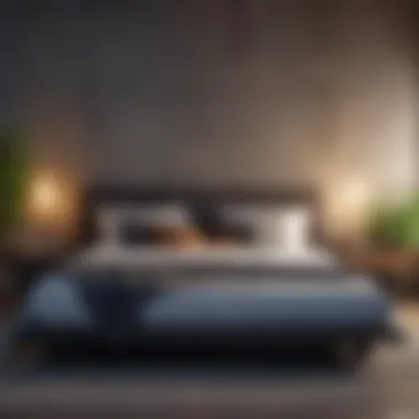 Sleek Modern Aesthetic Modern poster bed with a minimalist design