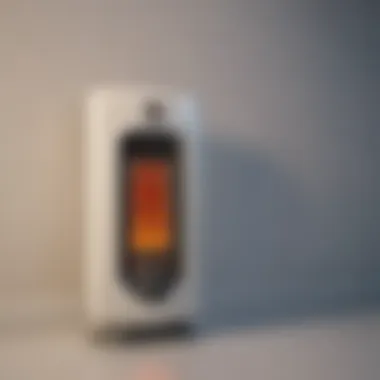 Energy Consumption Rates of Electric Heaters Diagram illustrating energy consumption rates of various electric heaters.