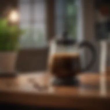 User Satisfaction with Coffee Pot User review showcasing satisfaction with a coffee pot