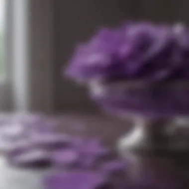 Violet Color Palette Options Color palette showcasing various shades of violet