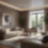 Elegant living room with modern decor