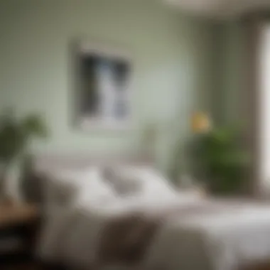 Tranquil Color Schemes for a Peaceful Environment Color palette promoting tranquility in the bedroom